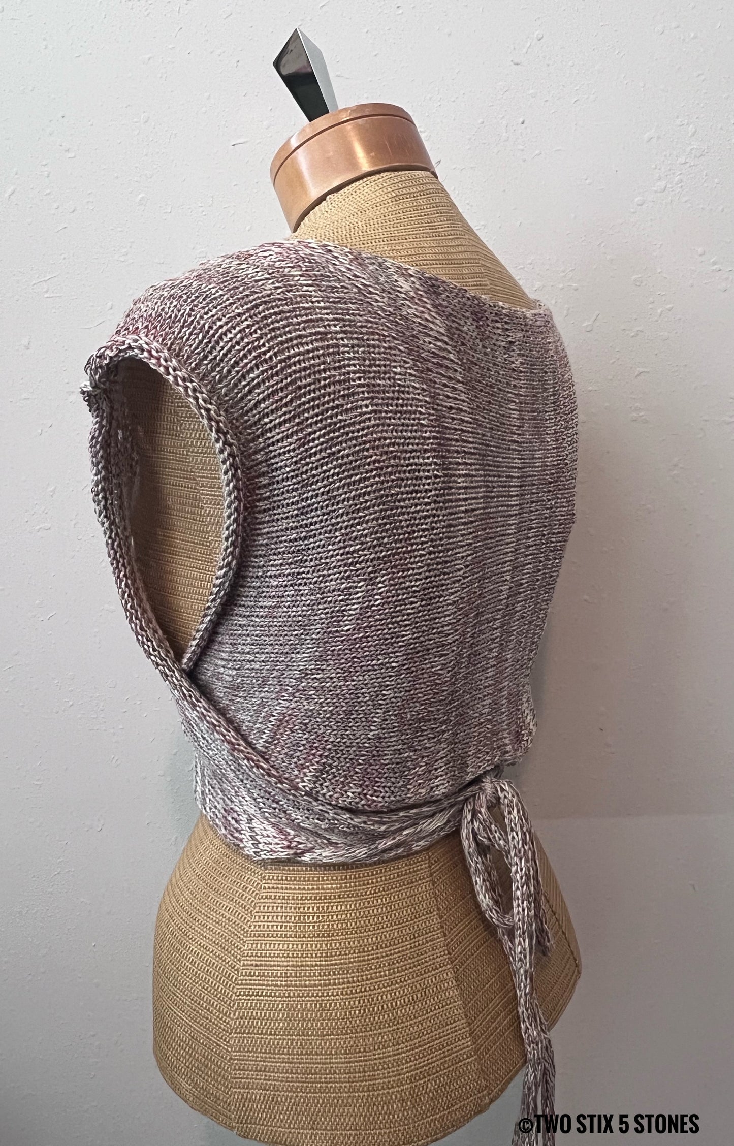 Poncho Halter w/Ties
