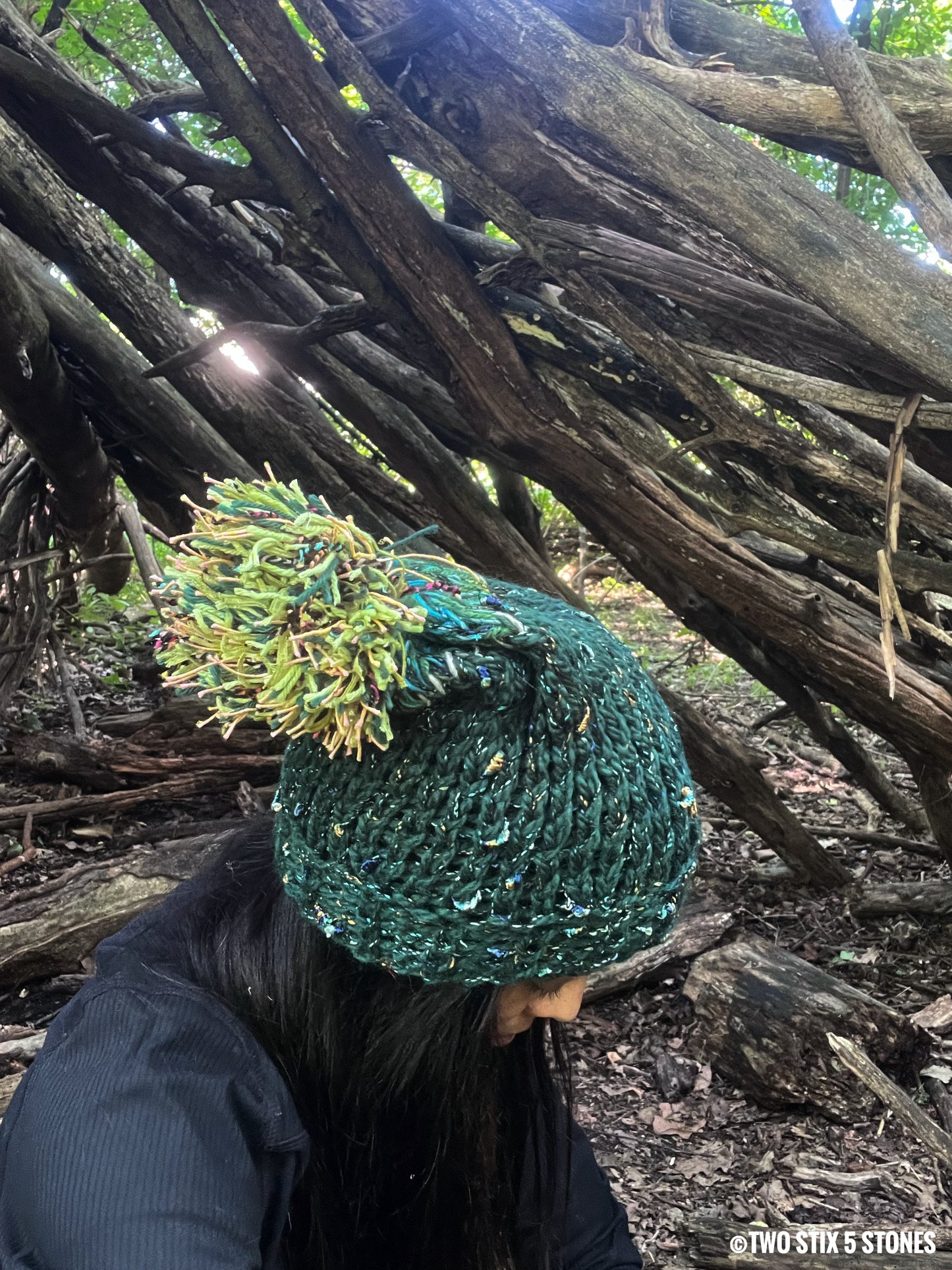 Luxe Beanie w/Funky Pom Pom