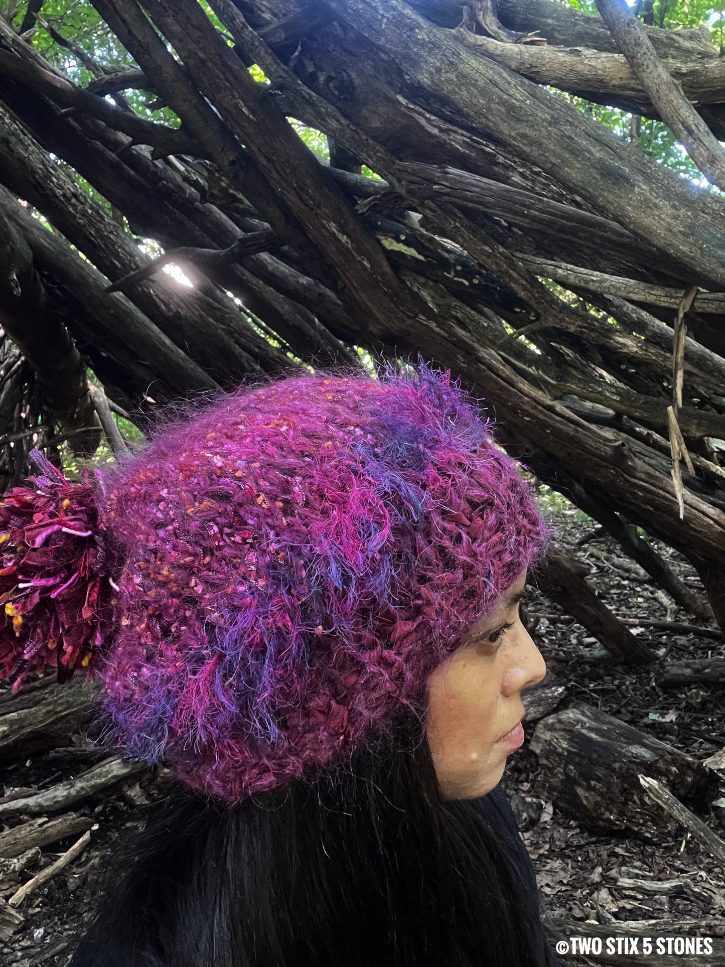 Luxe Beanie w/Funky Pom Pom
