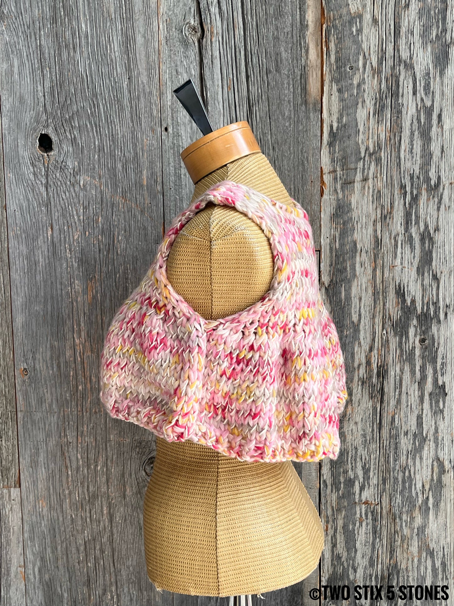Crop Handknit Slipover