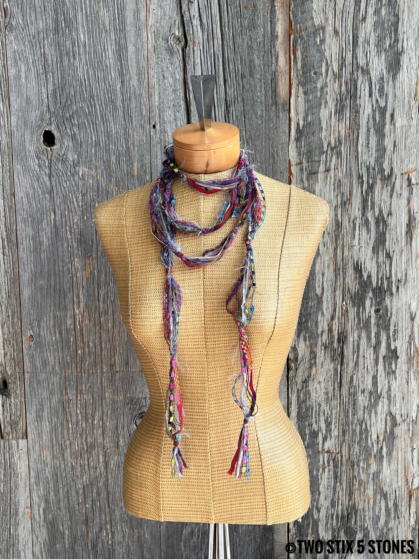 Skinny Decorative Scarf