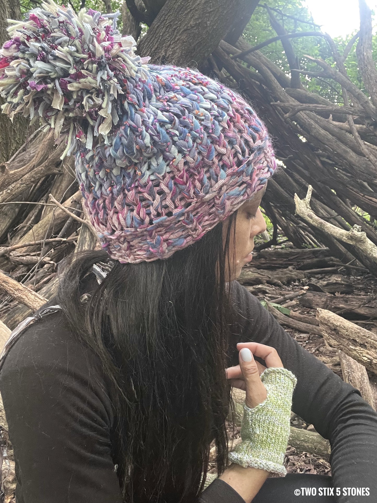 Luxe Beanie w/Funky Pom Pom
