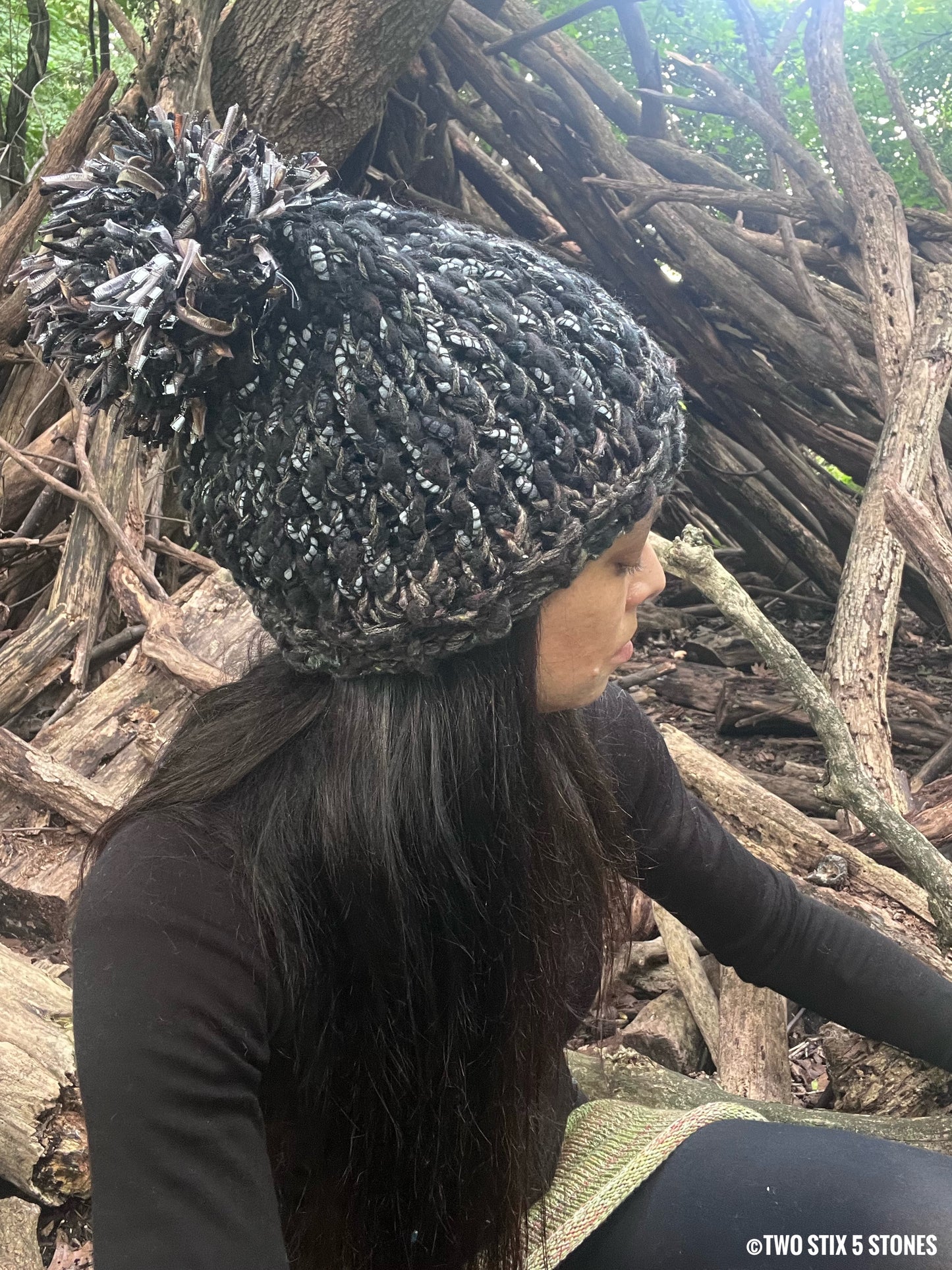 Luxe Beanie w/Funky Pom Pom