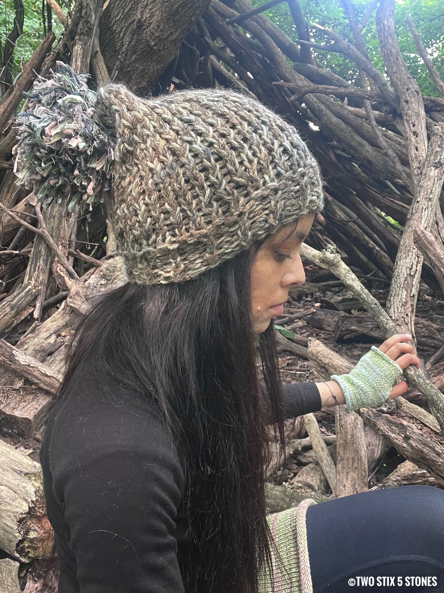 Luxe Beanie w/Funky Pom Pom