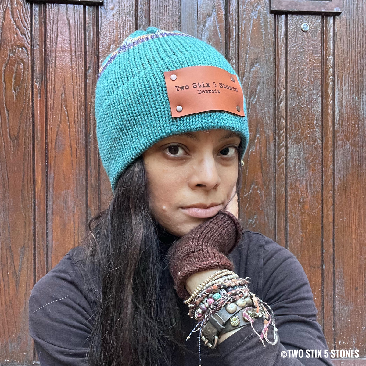 Two Stix 5 Stones Detroit Beanie