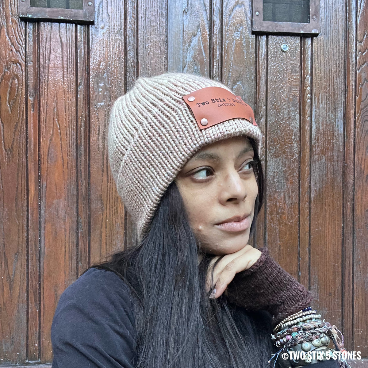 Two Stix 5 Stones Detroit Beanie