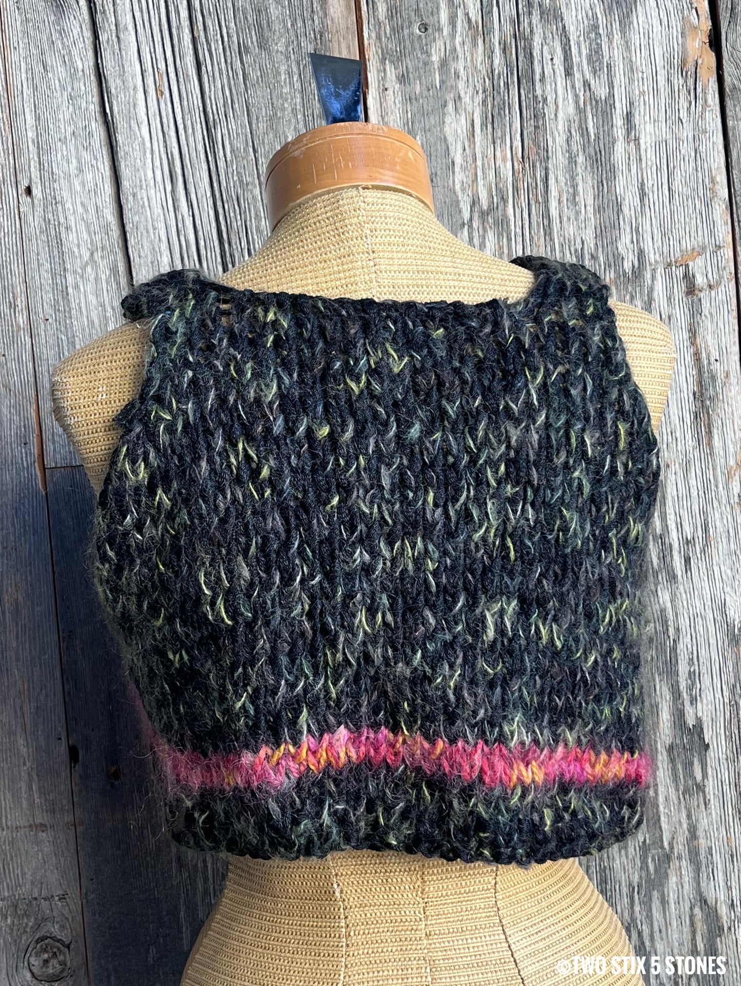 Crop Handknit Slipover