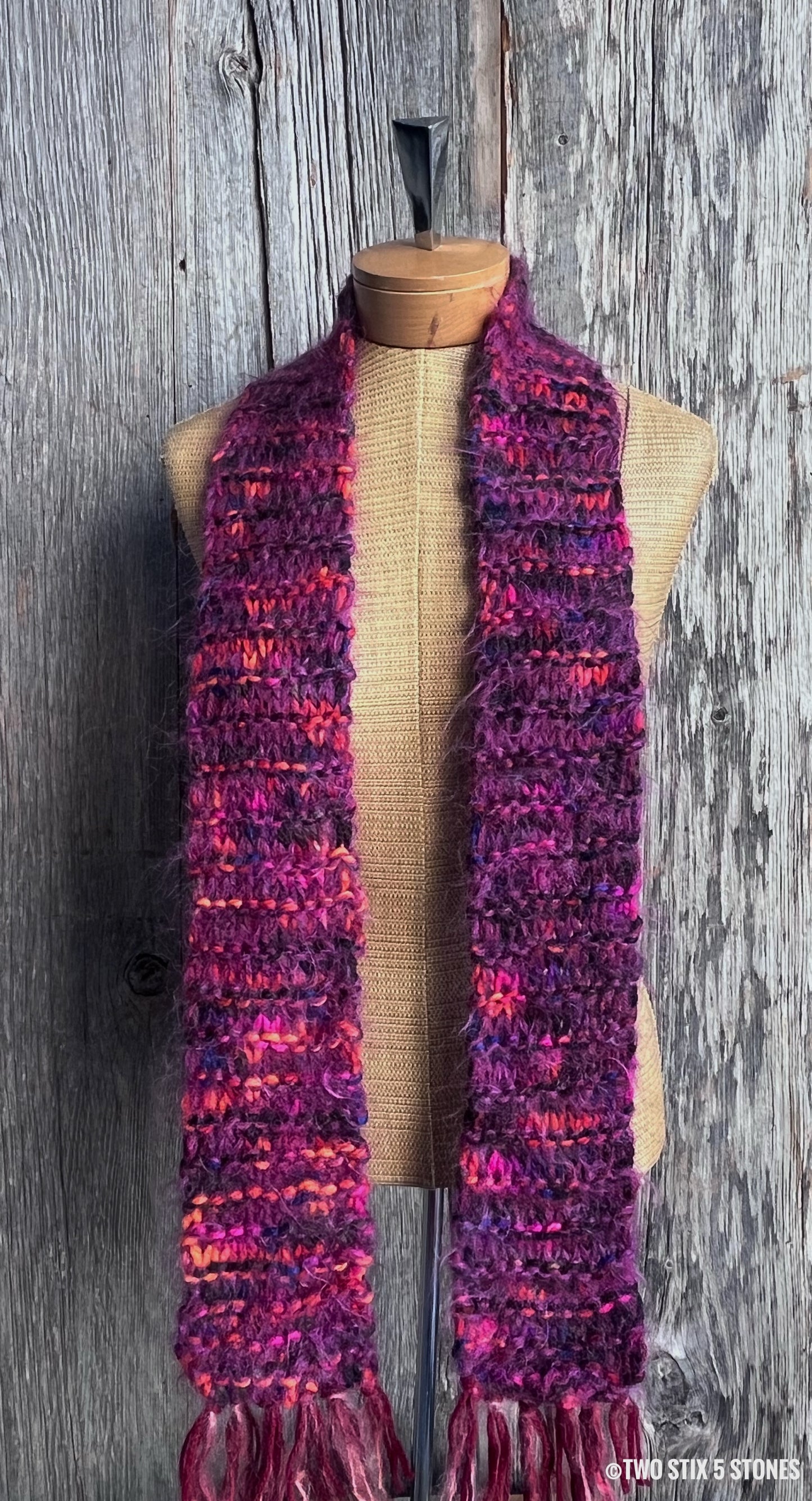 Scarf w/Fringe