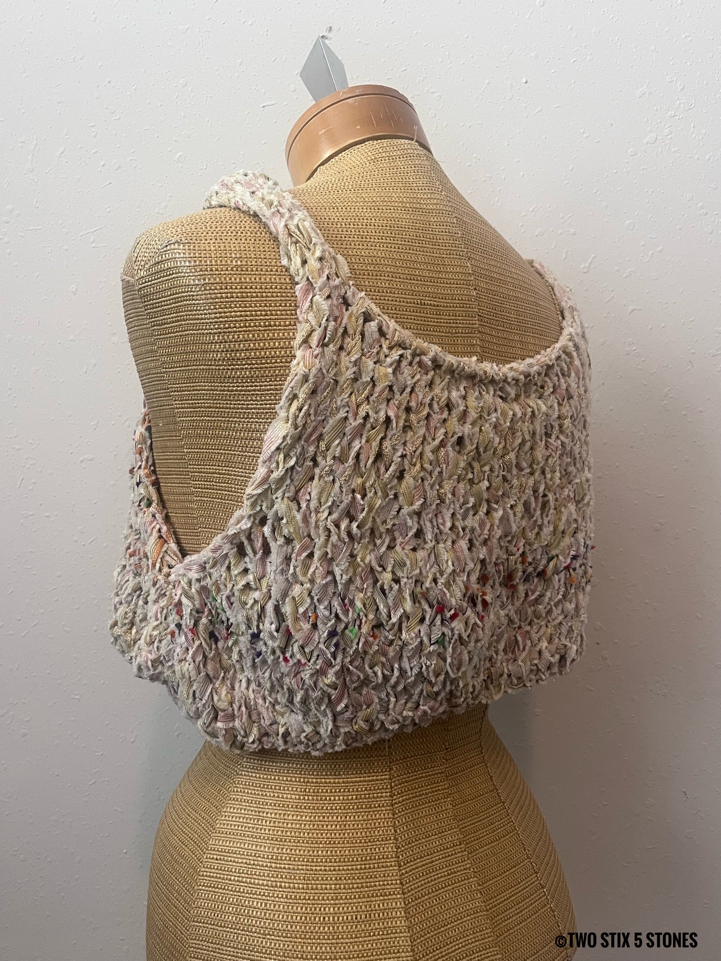 Crop Handknit Slipover