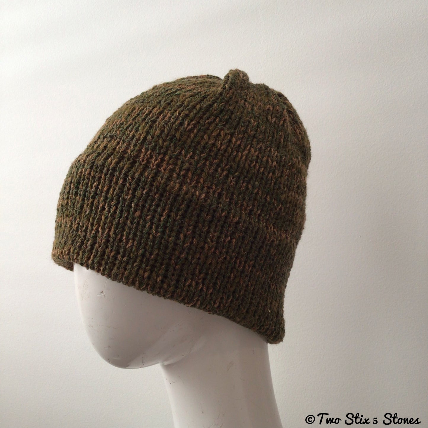 Green Knit Beanie