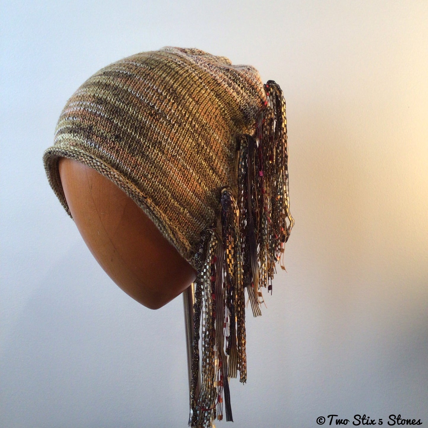 Neutral Tweed Signature *Funky Chic* Hat