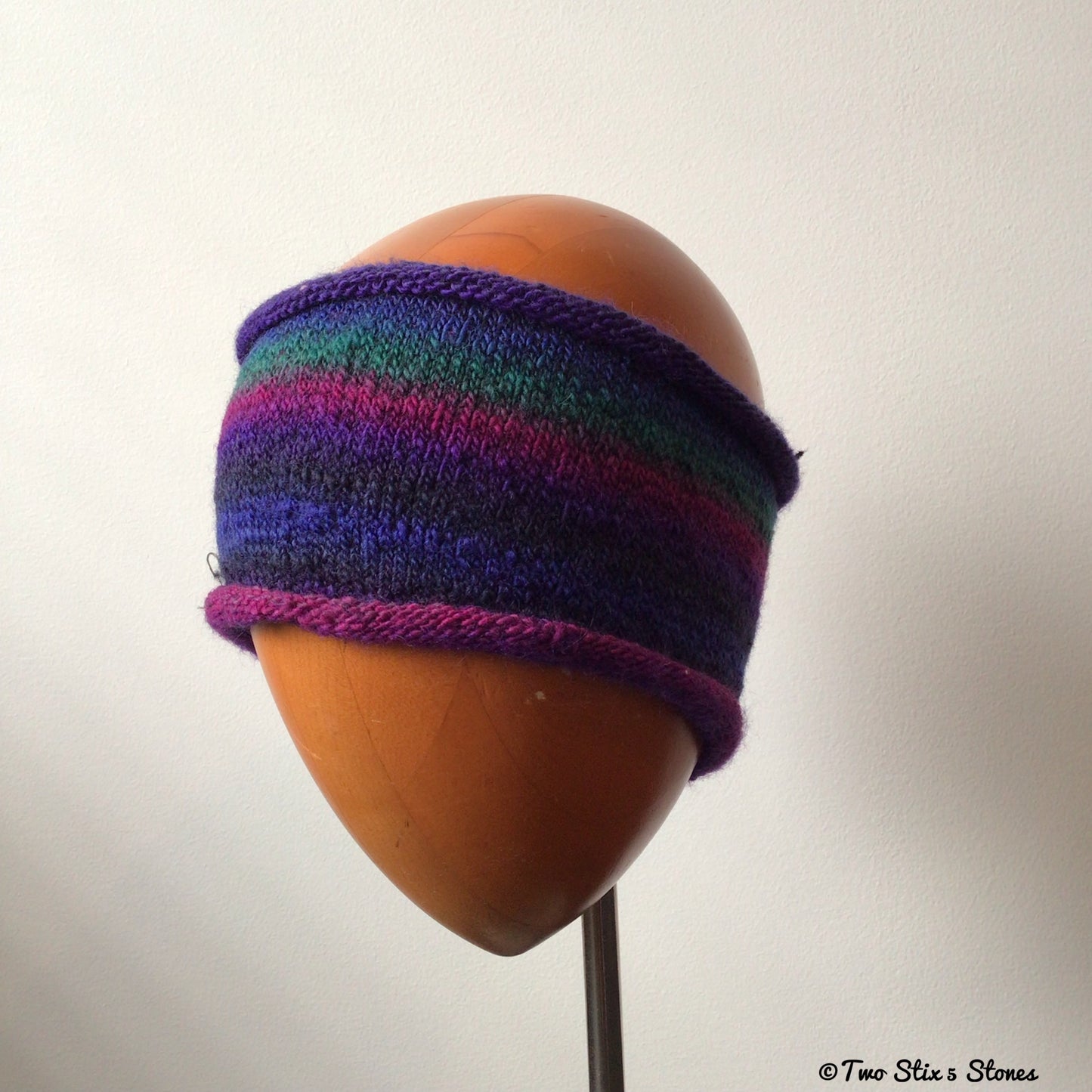 Variegated Knit Headband