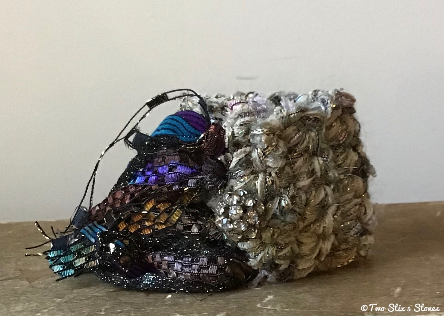 Natural Tweed Cuff/Bracelet