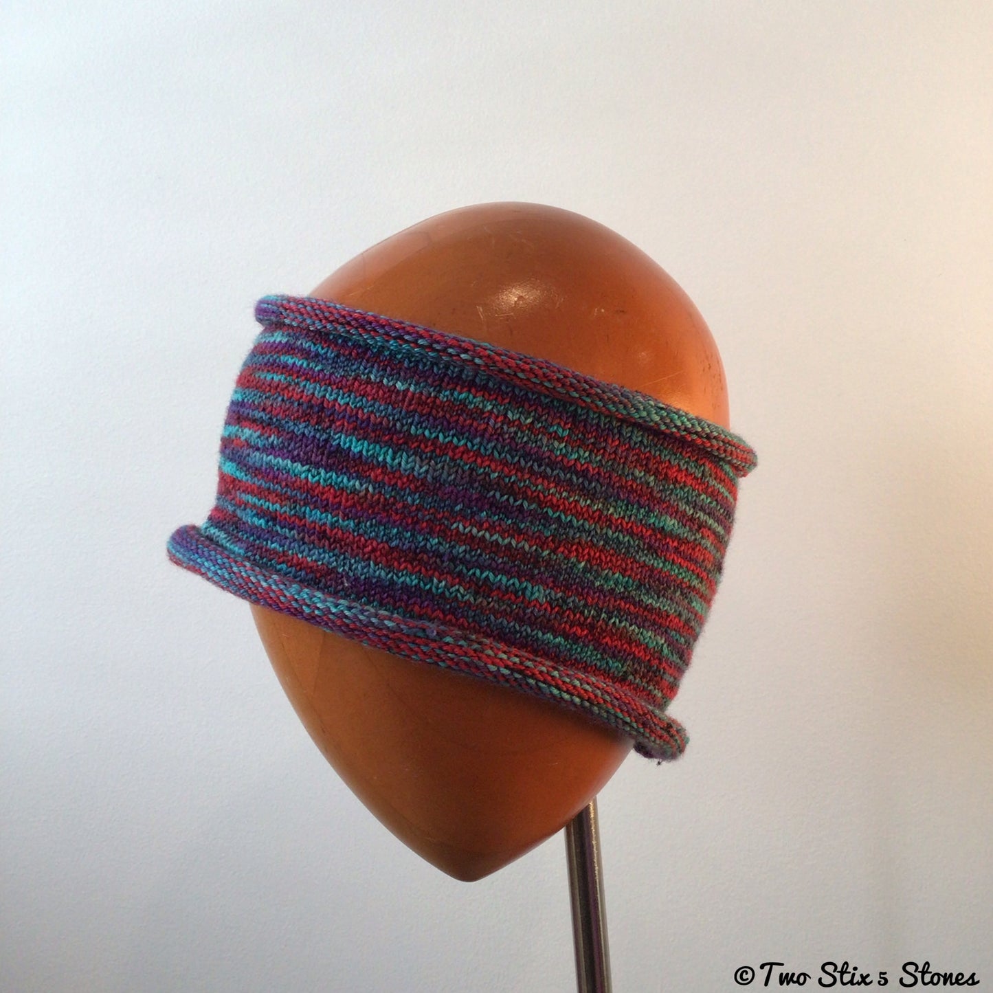 Variegated Knit Headband