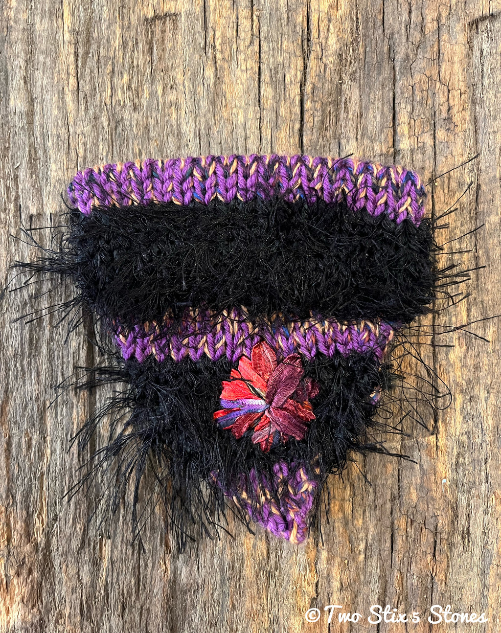 XS - Pet Tweed Knit Bandana