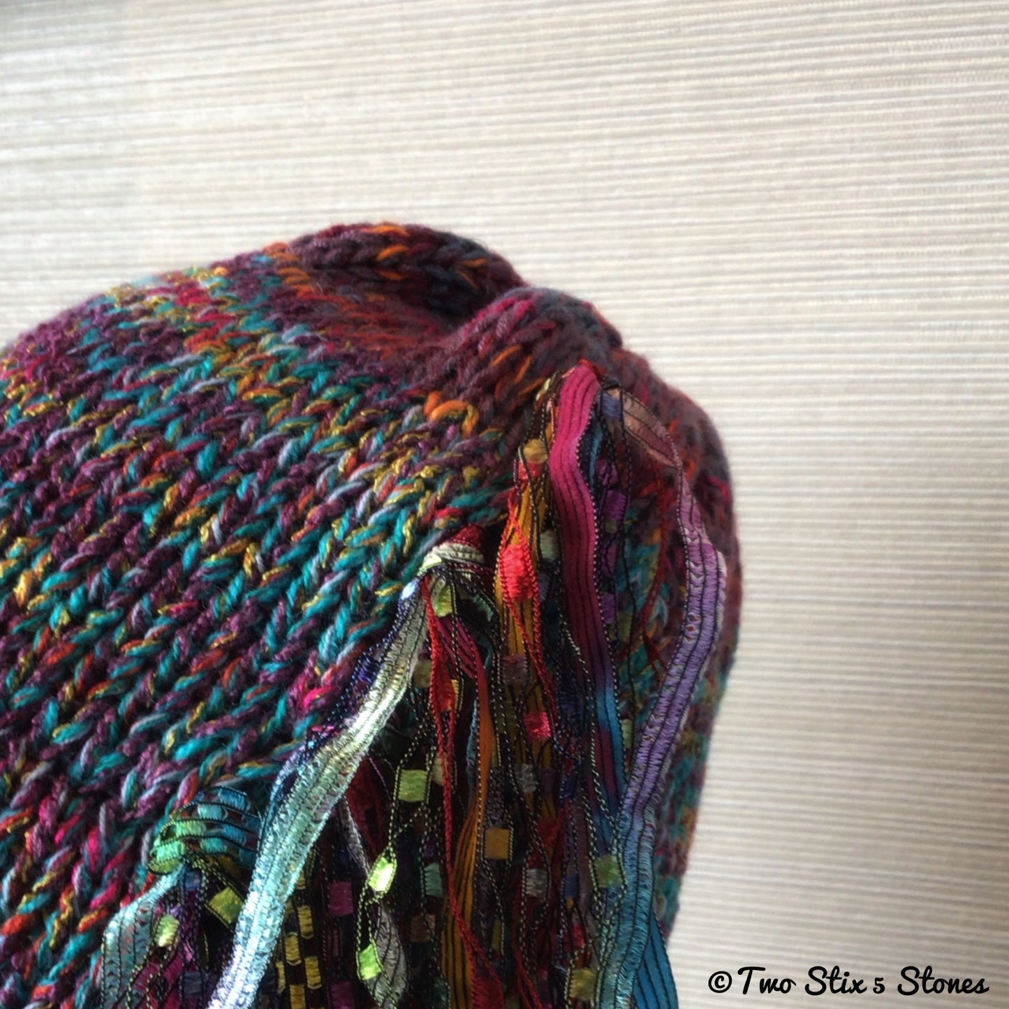 Turquoise Tweed Signature *Funky Chic* Hat