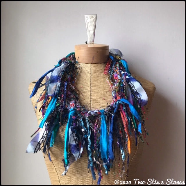 Exotic Fiber Necklace