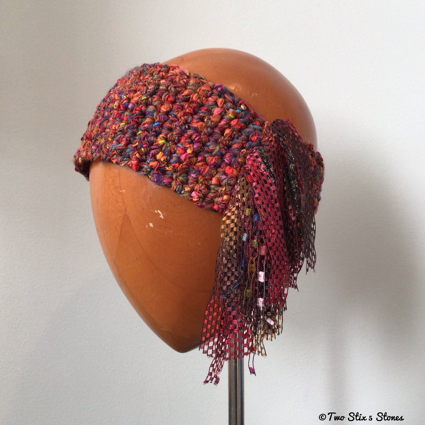 Red Tweed *Funky Chic* Headband