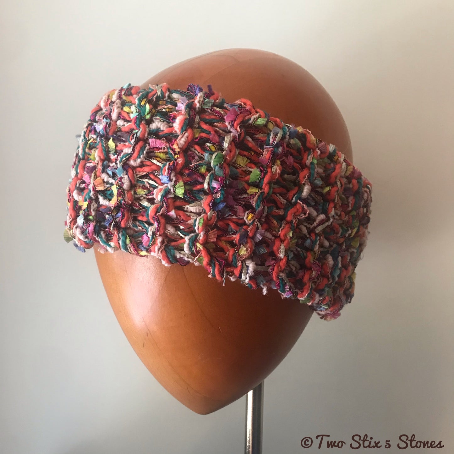 Electric Tweed Knit Headband