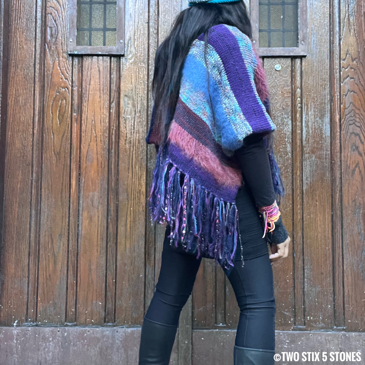 Luxe Hand-Loomed Kimono w/Ties