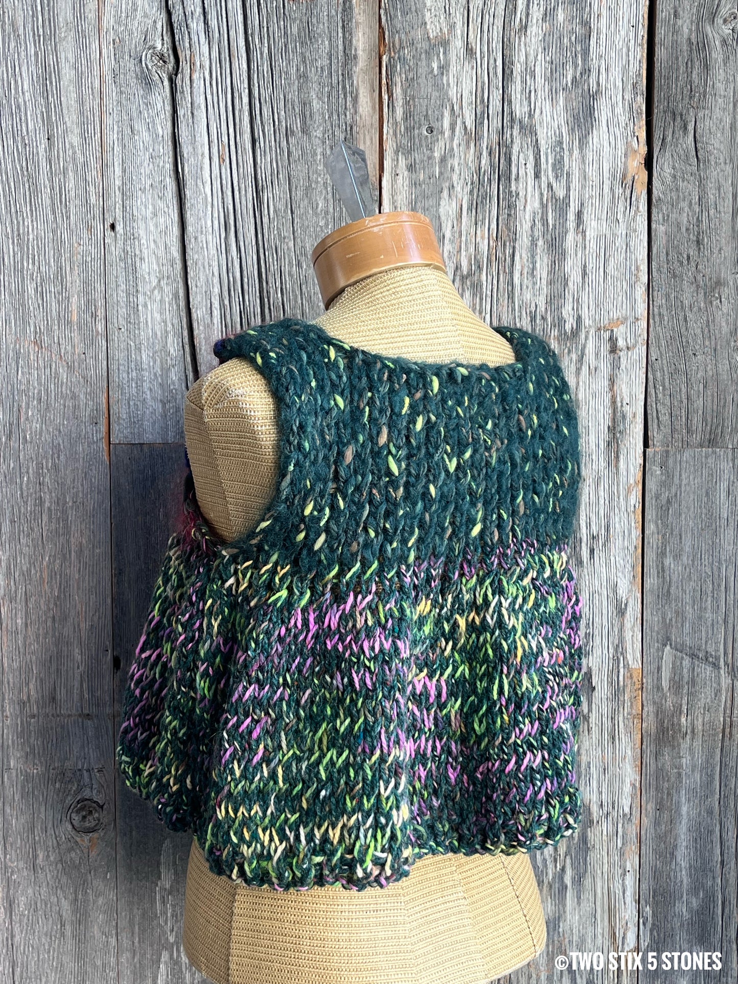 Crop Handknit Slipover