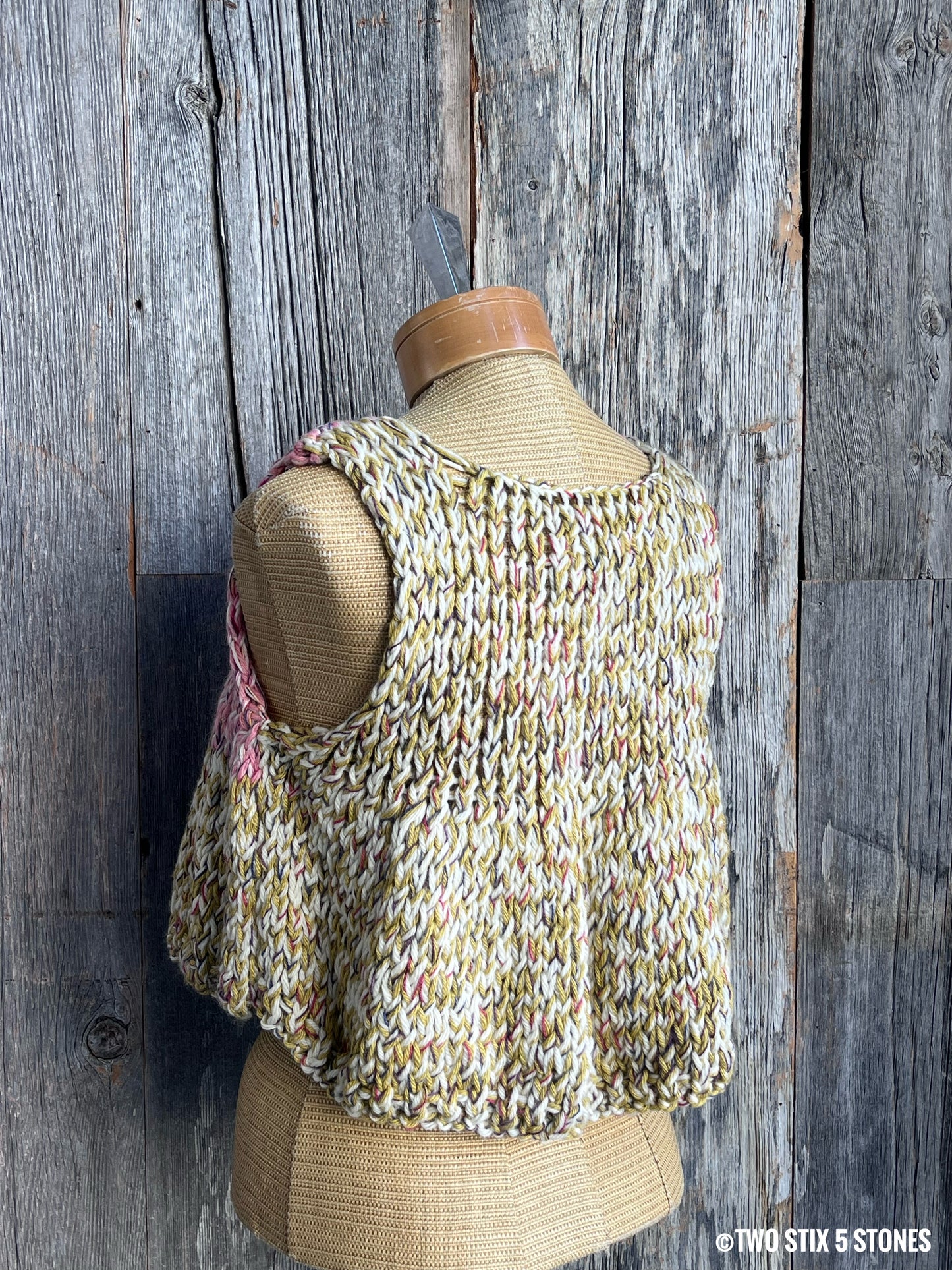 Crop Handknit Slipover