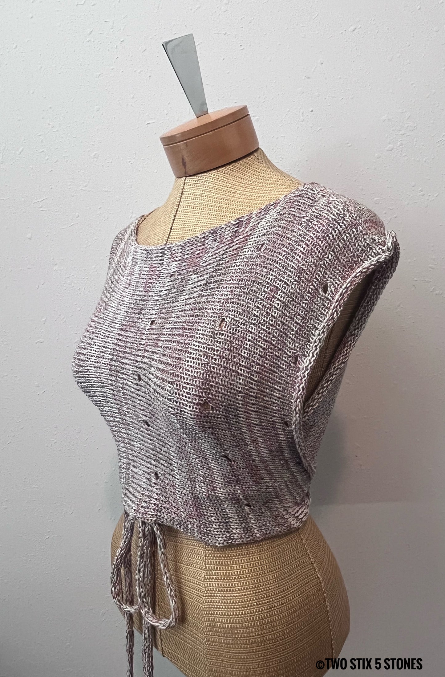 Poncho Halter w/Ties