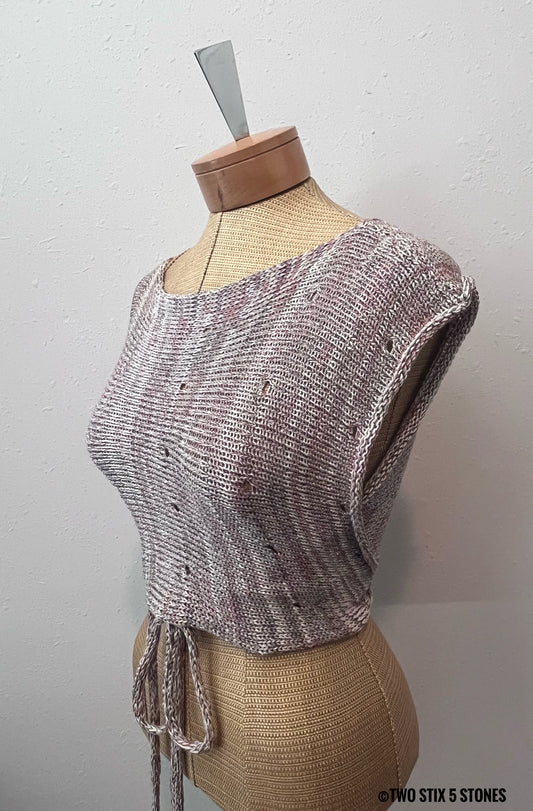 Poncho Halter w/Ties