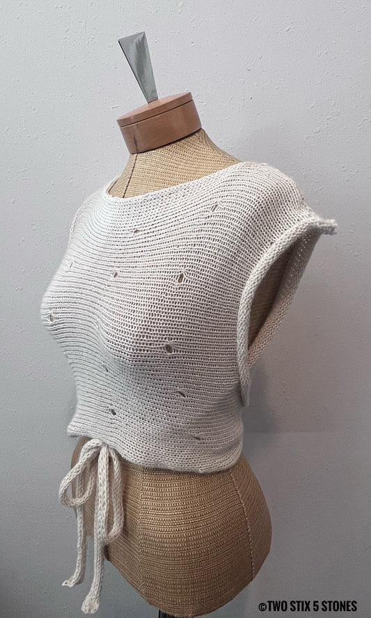 Poncho Halter w/Ties