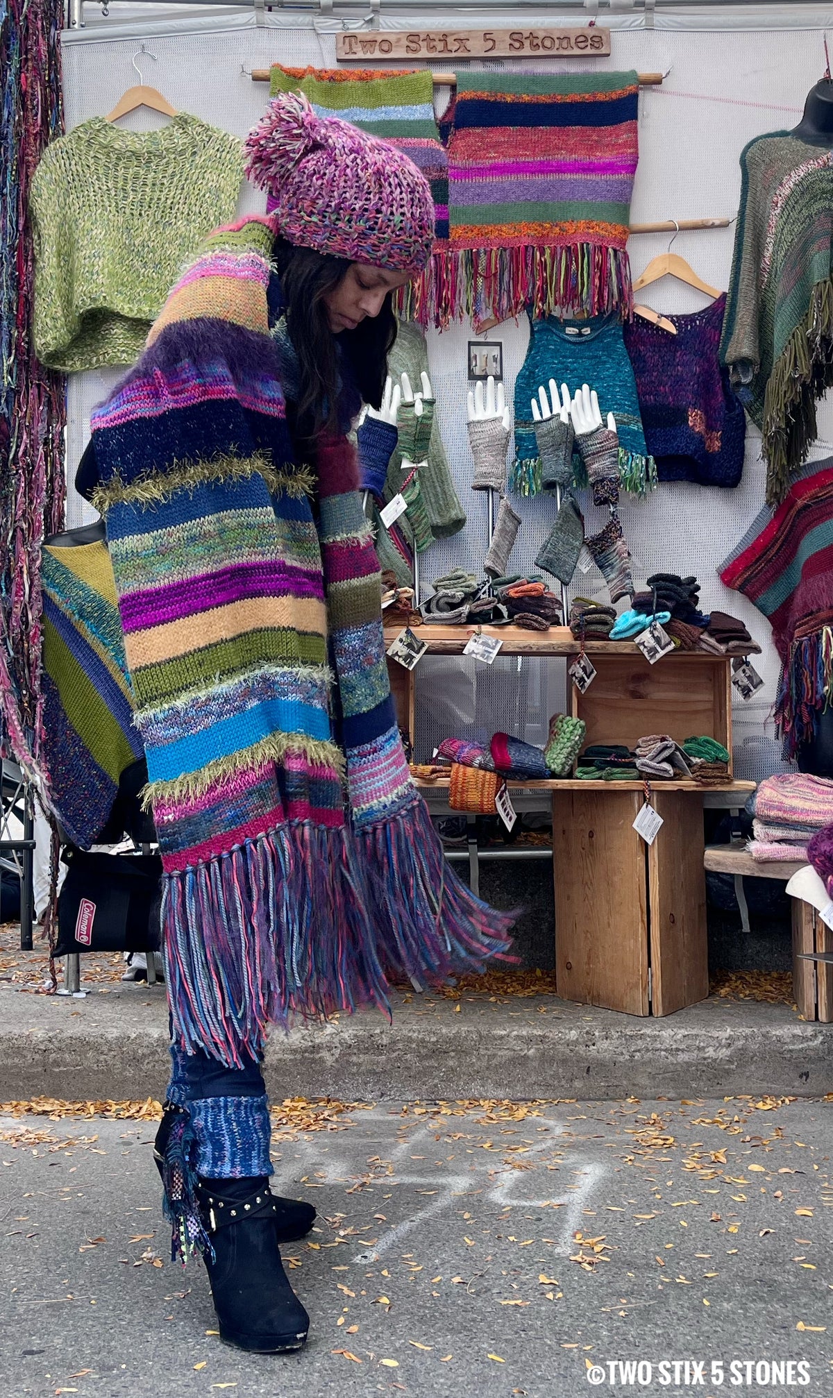 Exquisite *Reimagined Scarf* w/Fringe