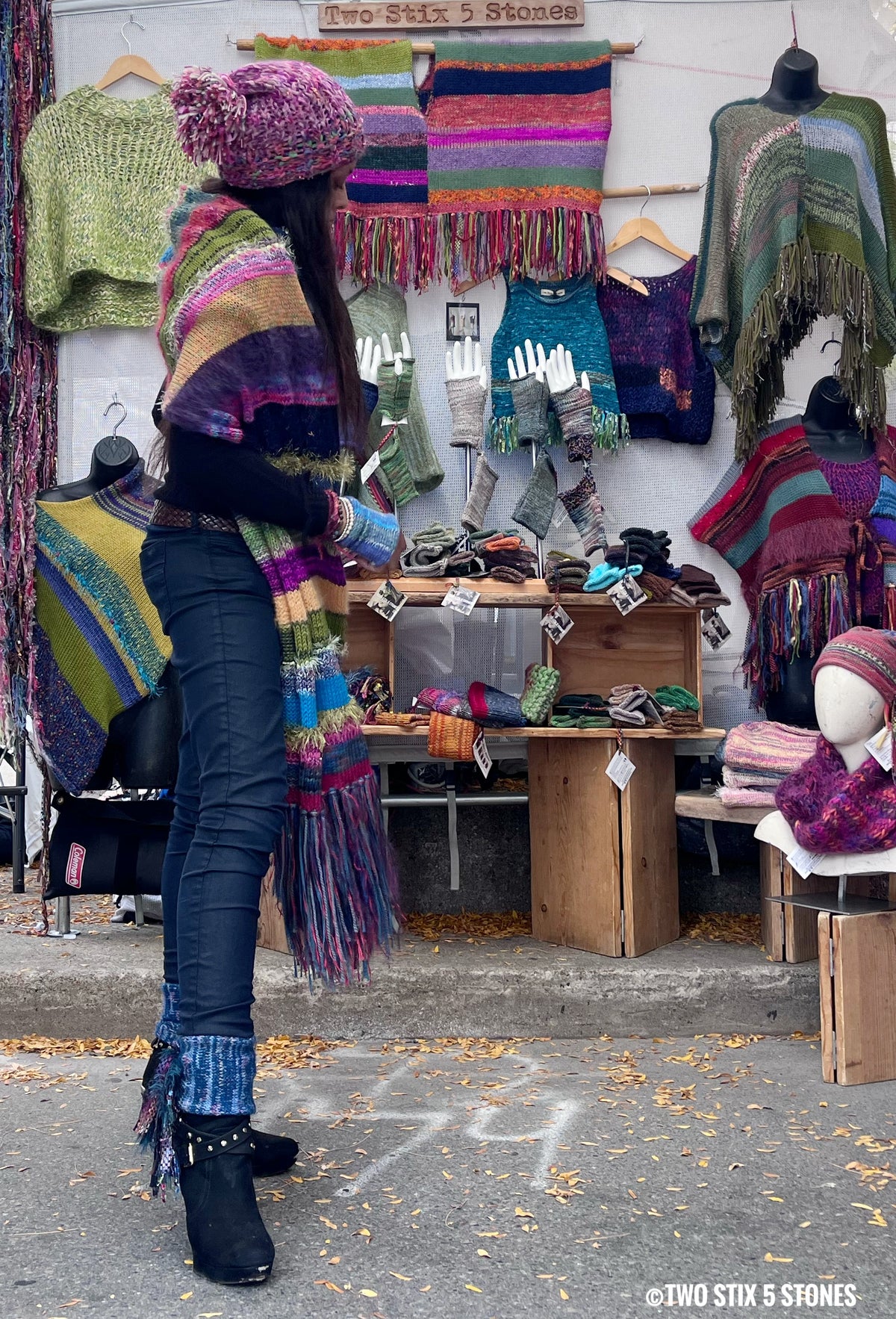 Exquisite *Reimagined Scarf* w/Fringe