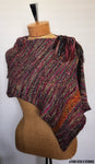 Variegated Tweed Shawl w/Fringe