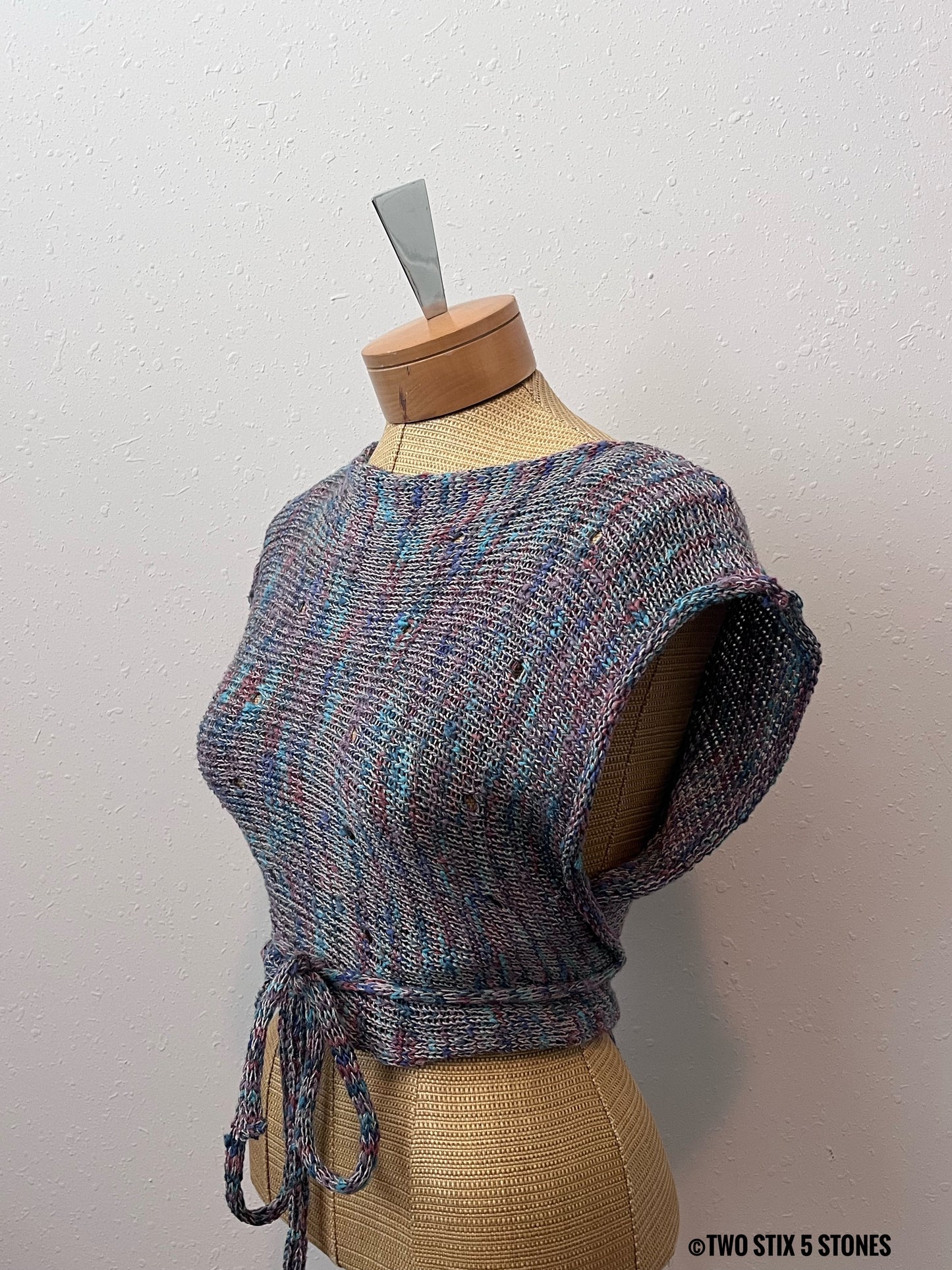 Poncho Halter w/Ties