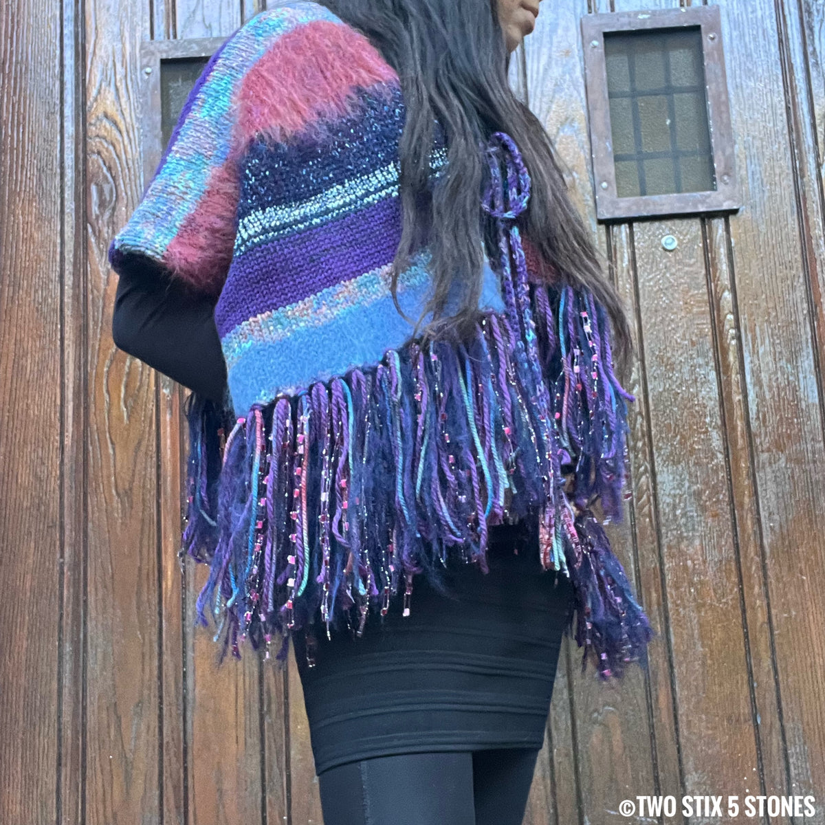 Luxe Hand-Loomed Kimono w/Ties