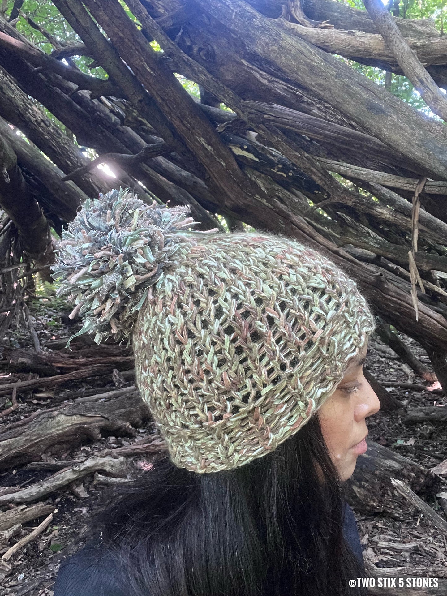 Luxe Beanie w/Funky Pom Pom