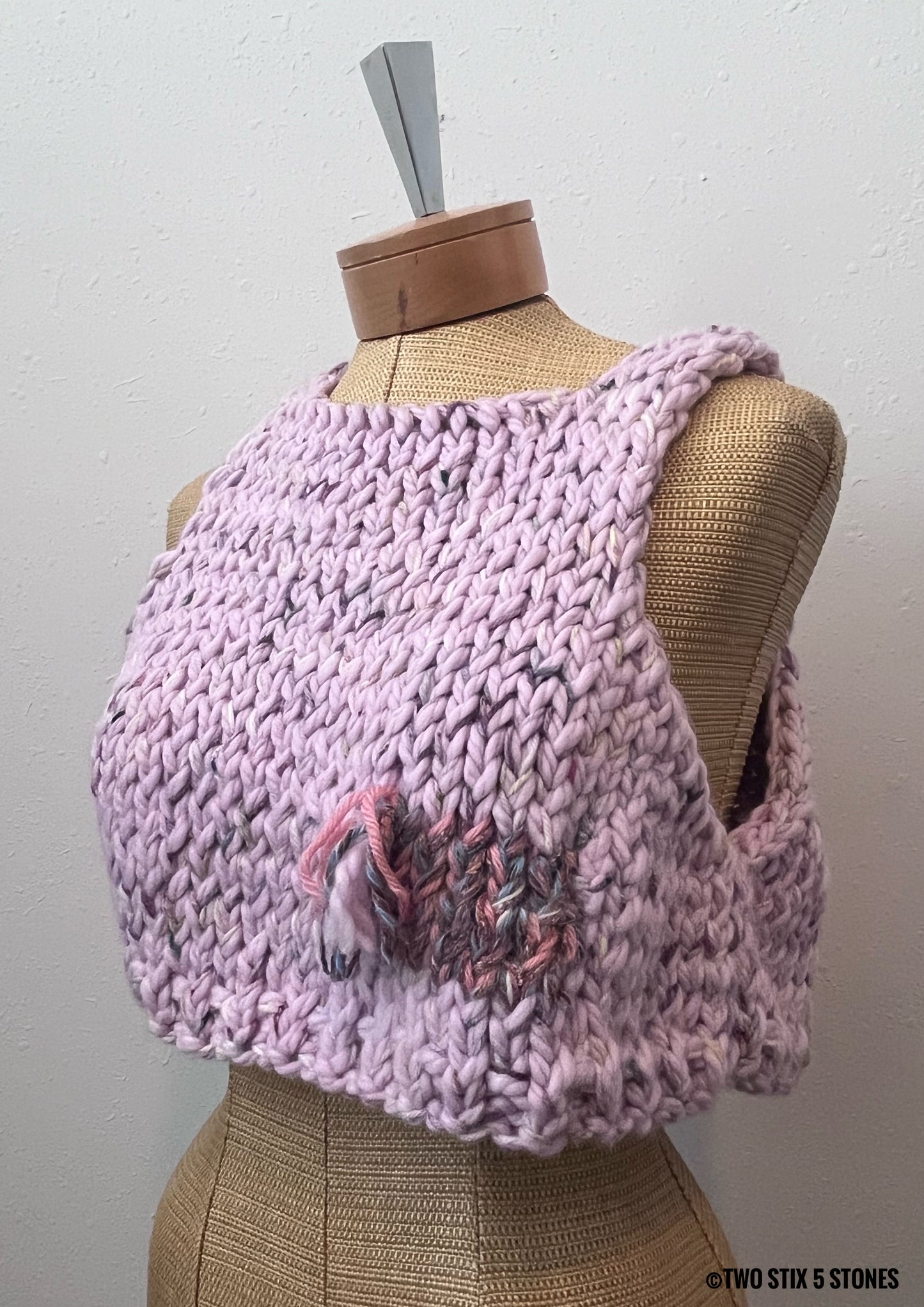 Crop Handknit Slipover