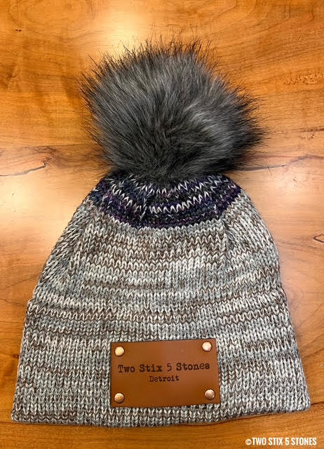 Luxe Faux Fur Pom Pom Beanie