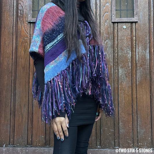 Luxe Hand-Loomed Kimono w/Ties
