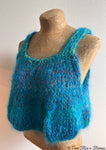 Blue Tweed Slipover