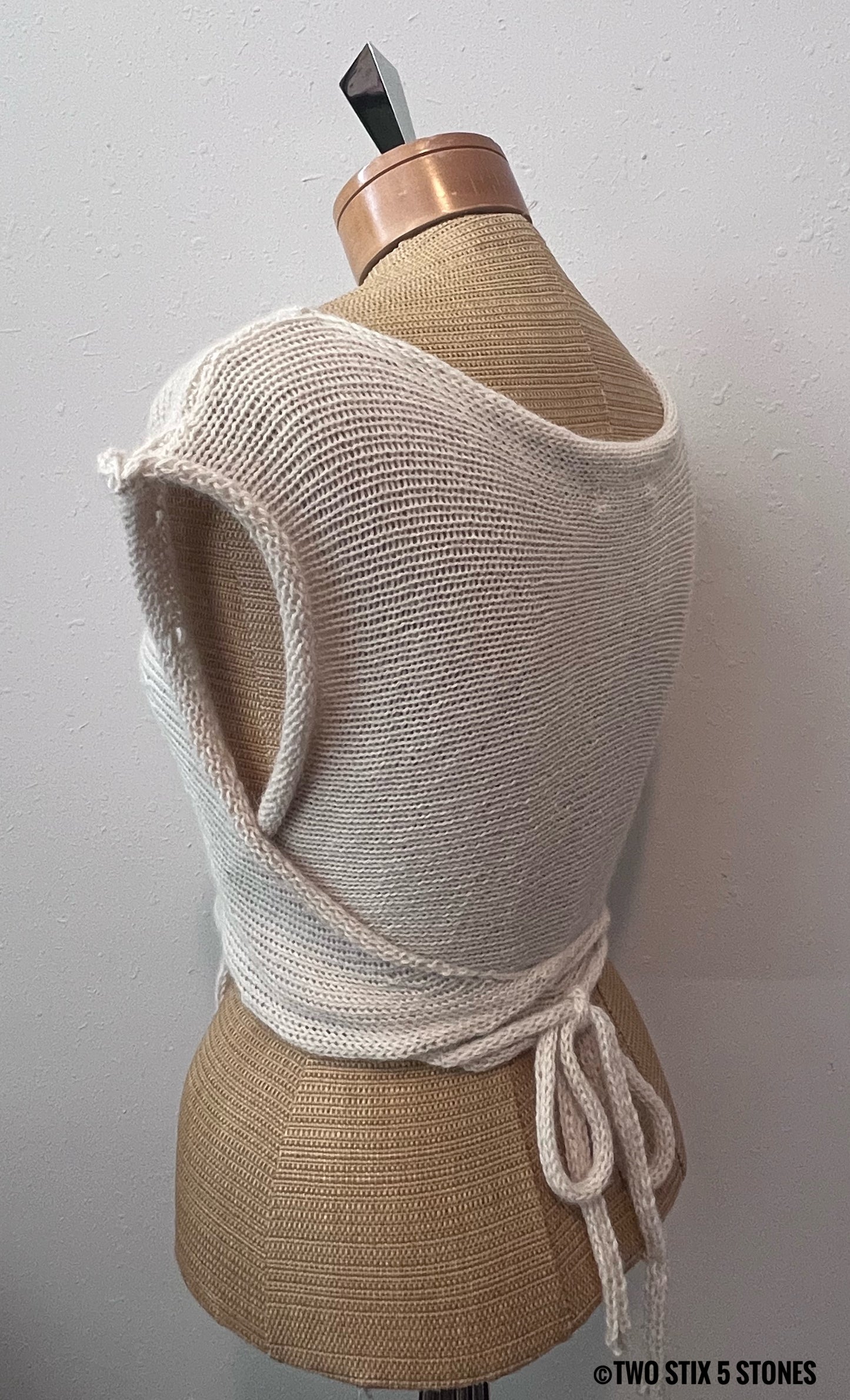 Poncho Halter w/Ties