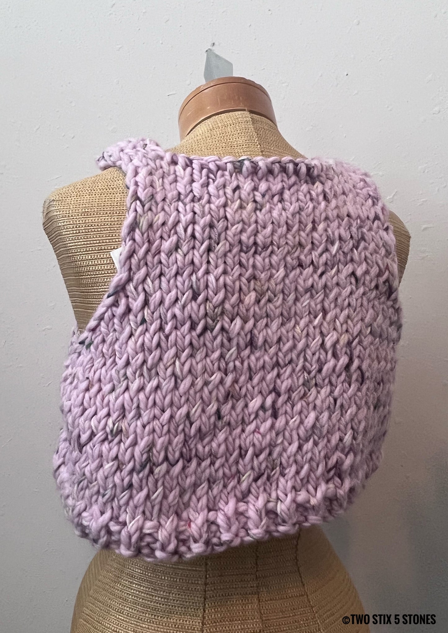 Crop Handknit Slipover