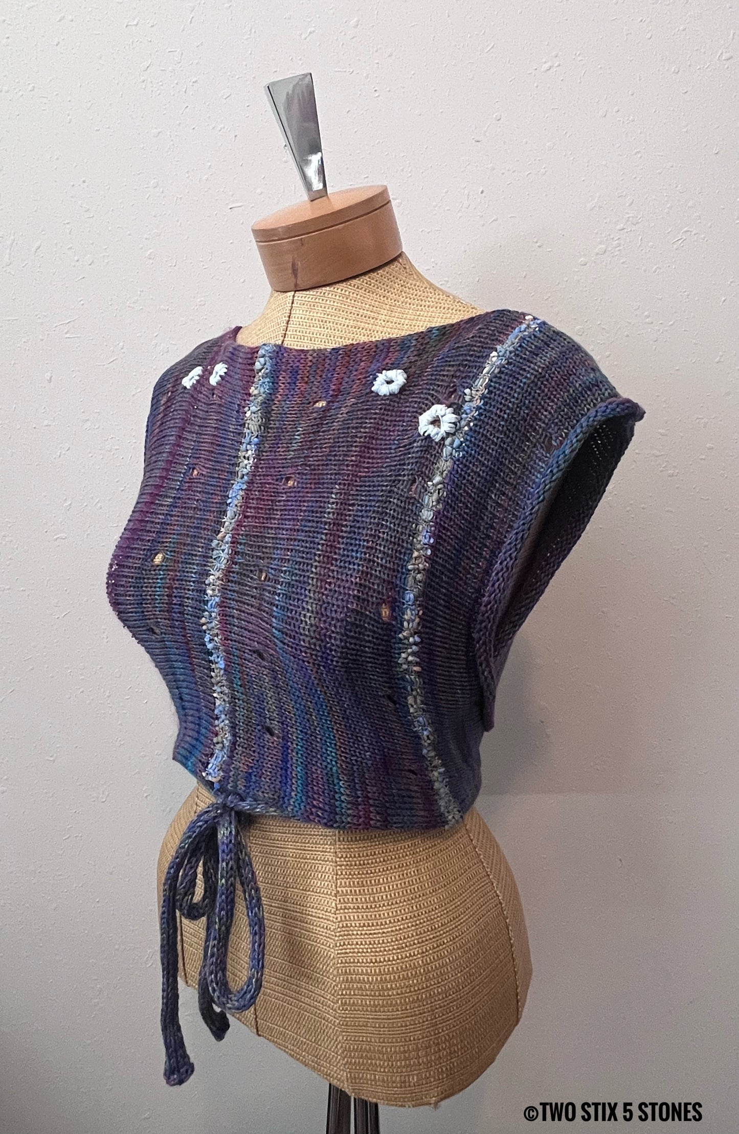 Poncho Halter w/Ties