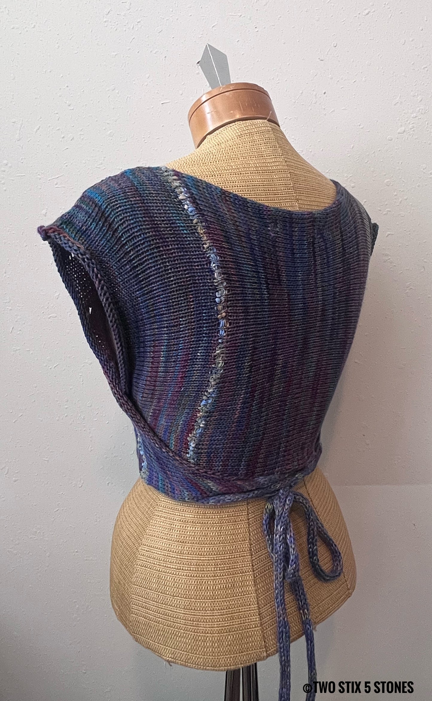 Poncho Halter w/Ties