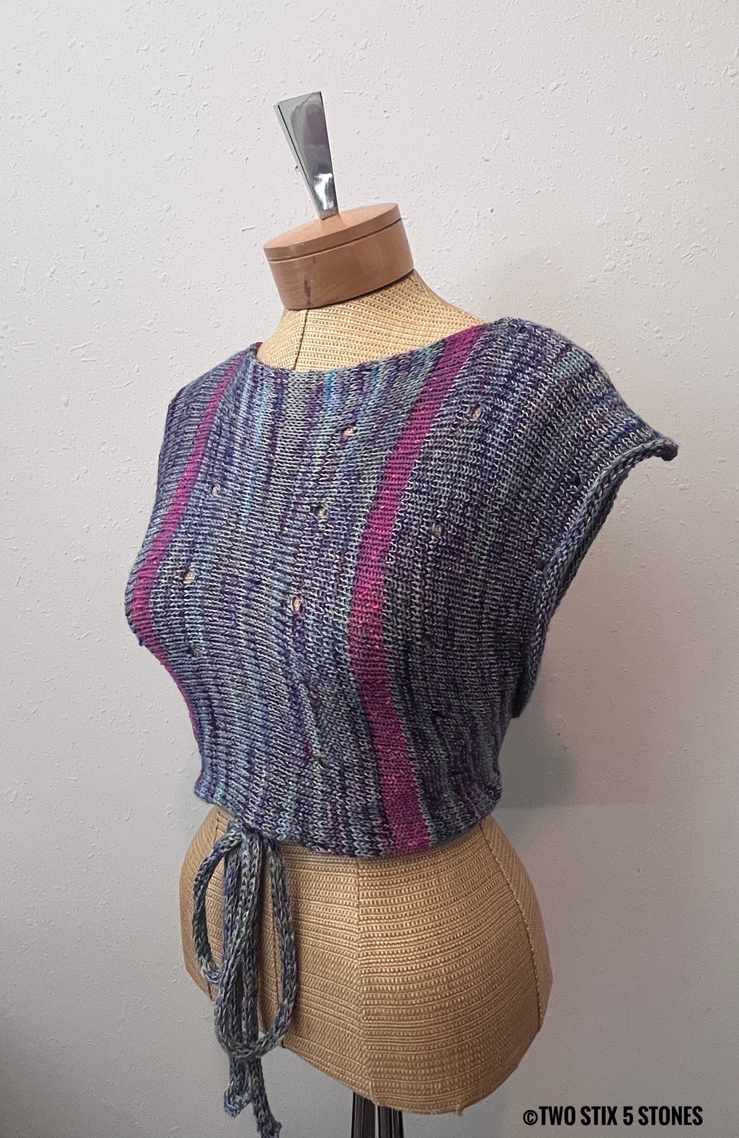 Poncho Halter w/Ties