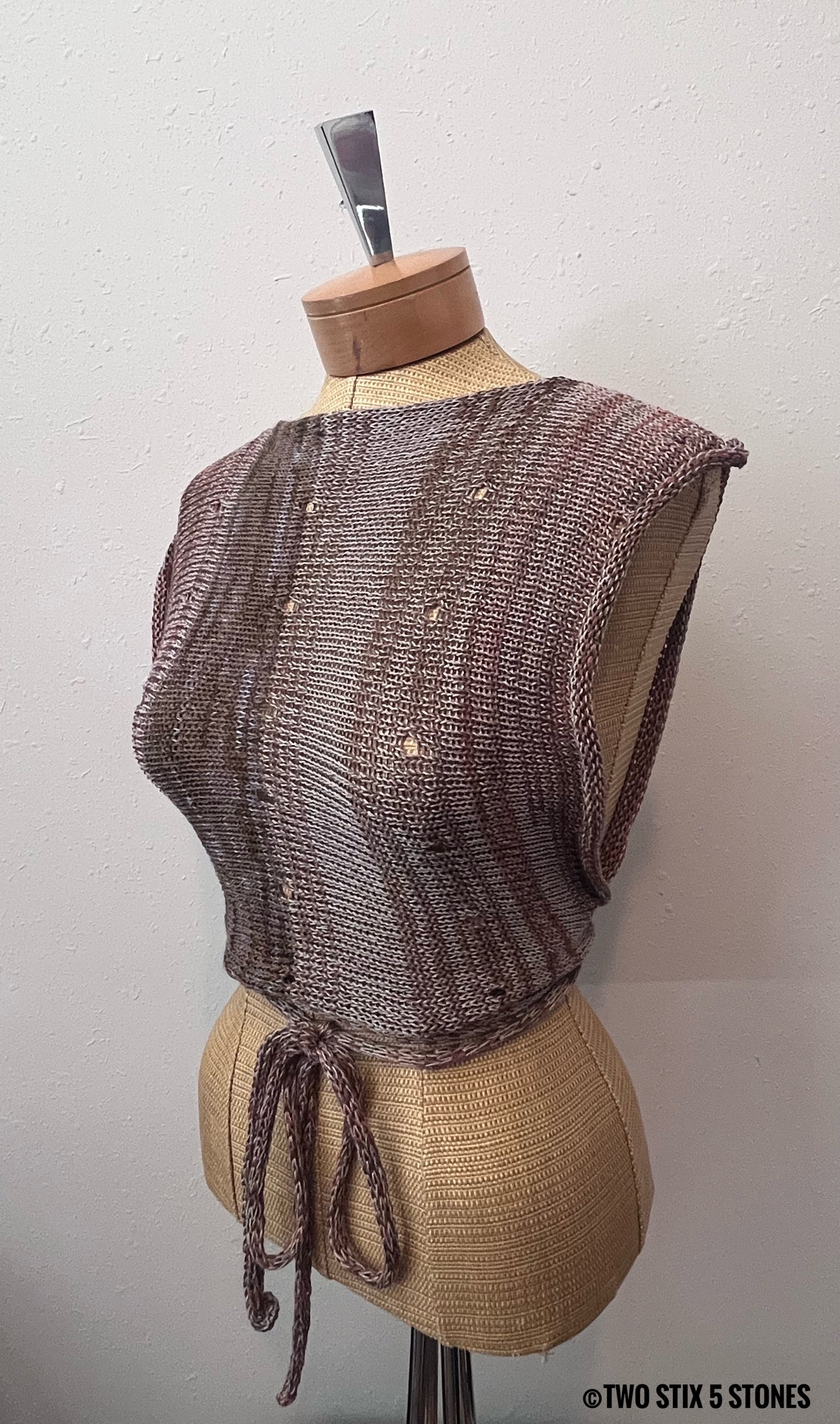 Poncho Halter w/Ties