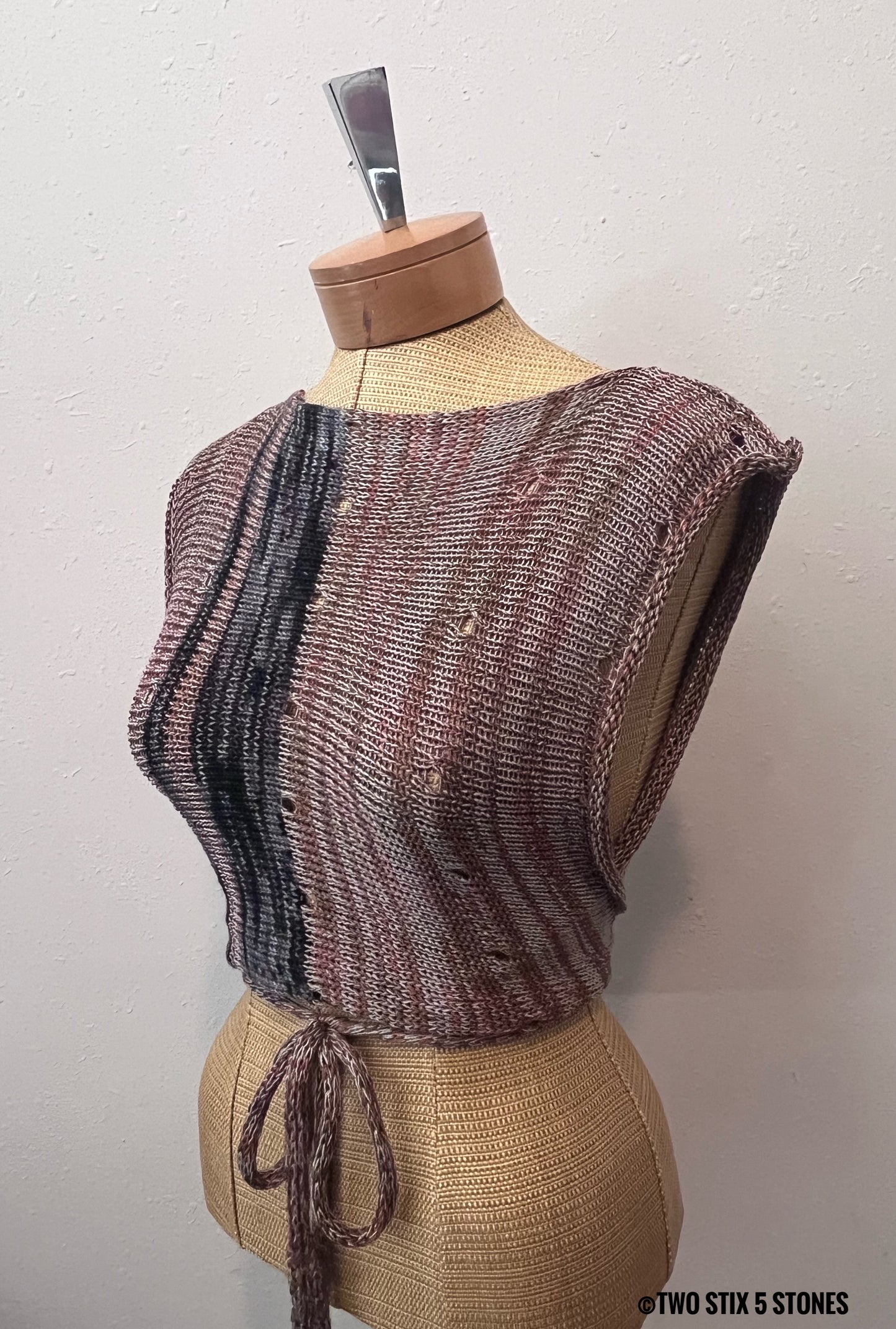 Poncho Halter w/Ties