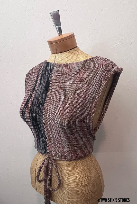 Poncho Halter w/Ties