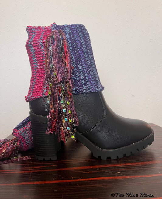 Colorful *Diva Chic* Boot Toppers