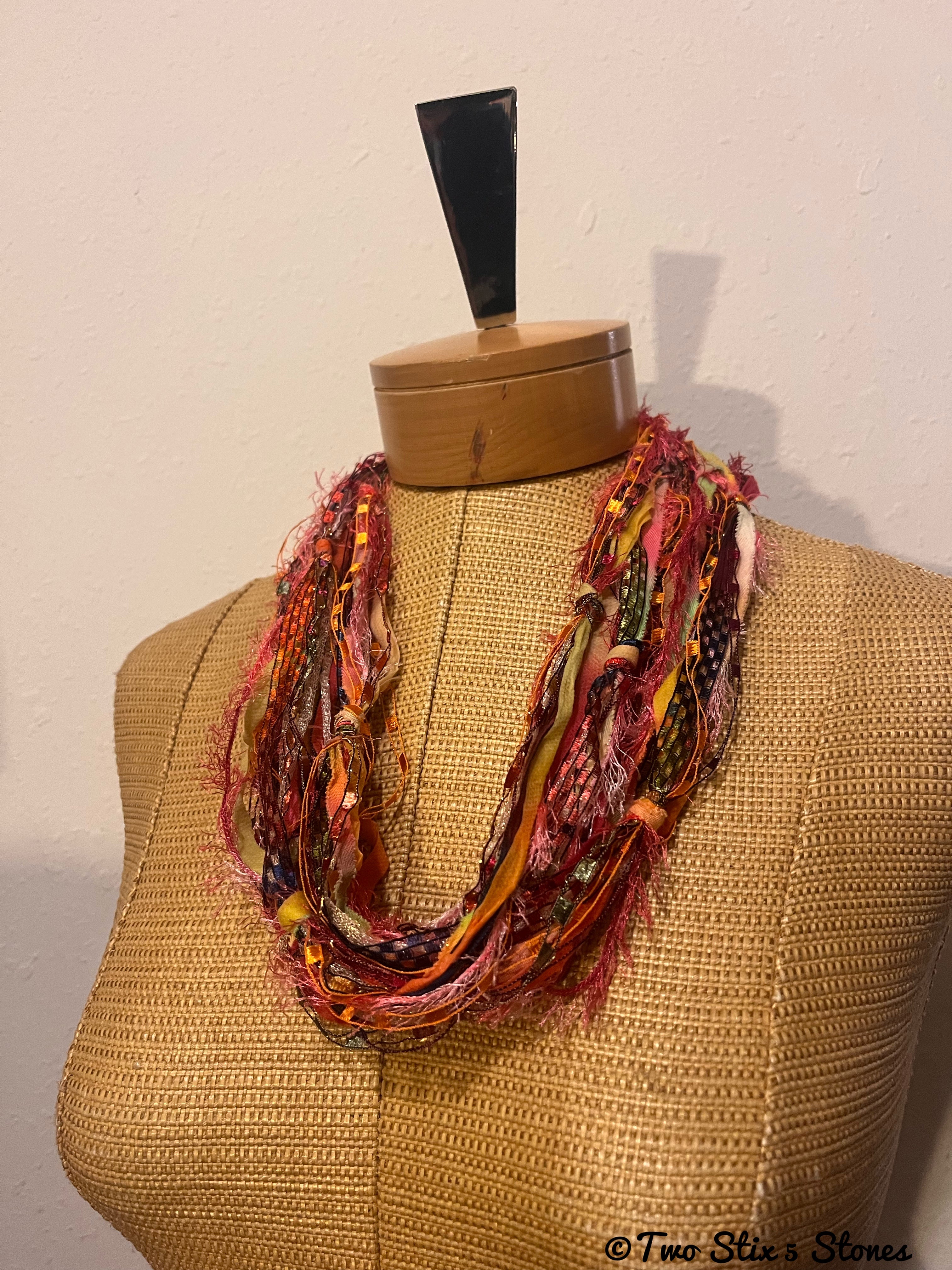 Fiber Necklace