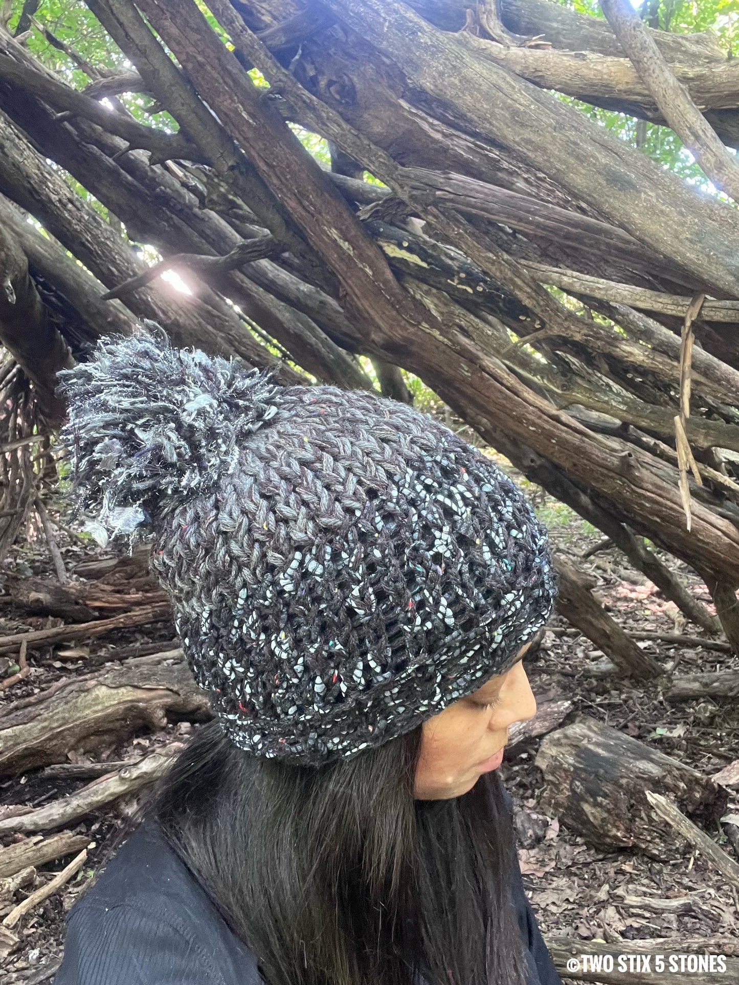 Luxe Beanie w/Funky Pom Pom